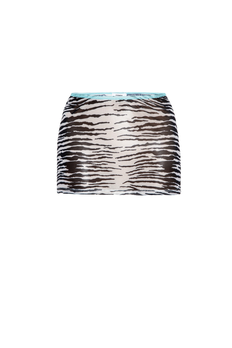miaou ELEKTRA SKIRT - ZEBRA outlook