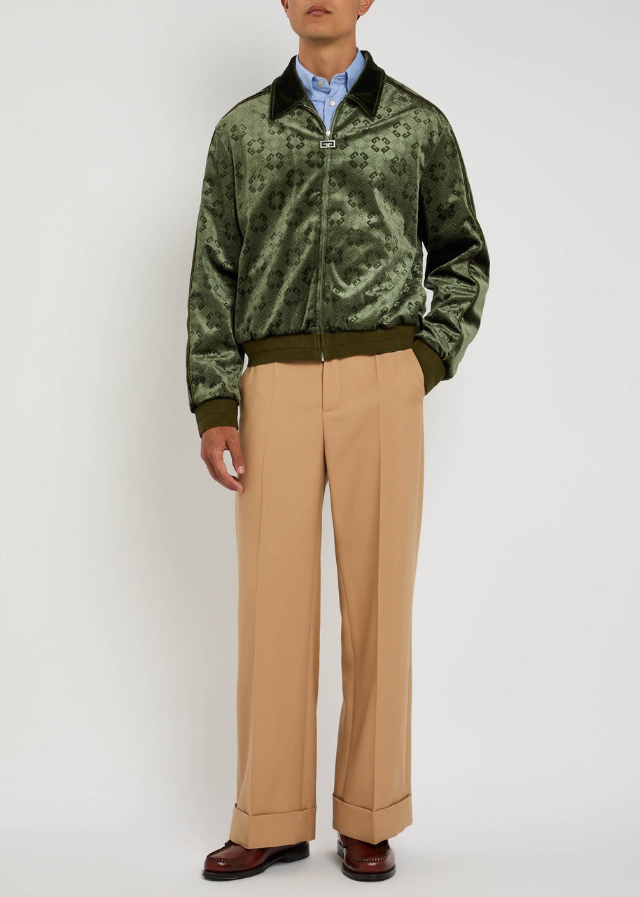 Givenchy Monogram-jacquard Velvet Jacket - 4