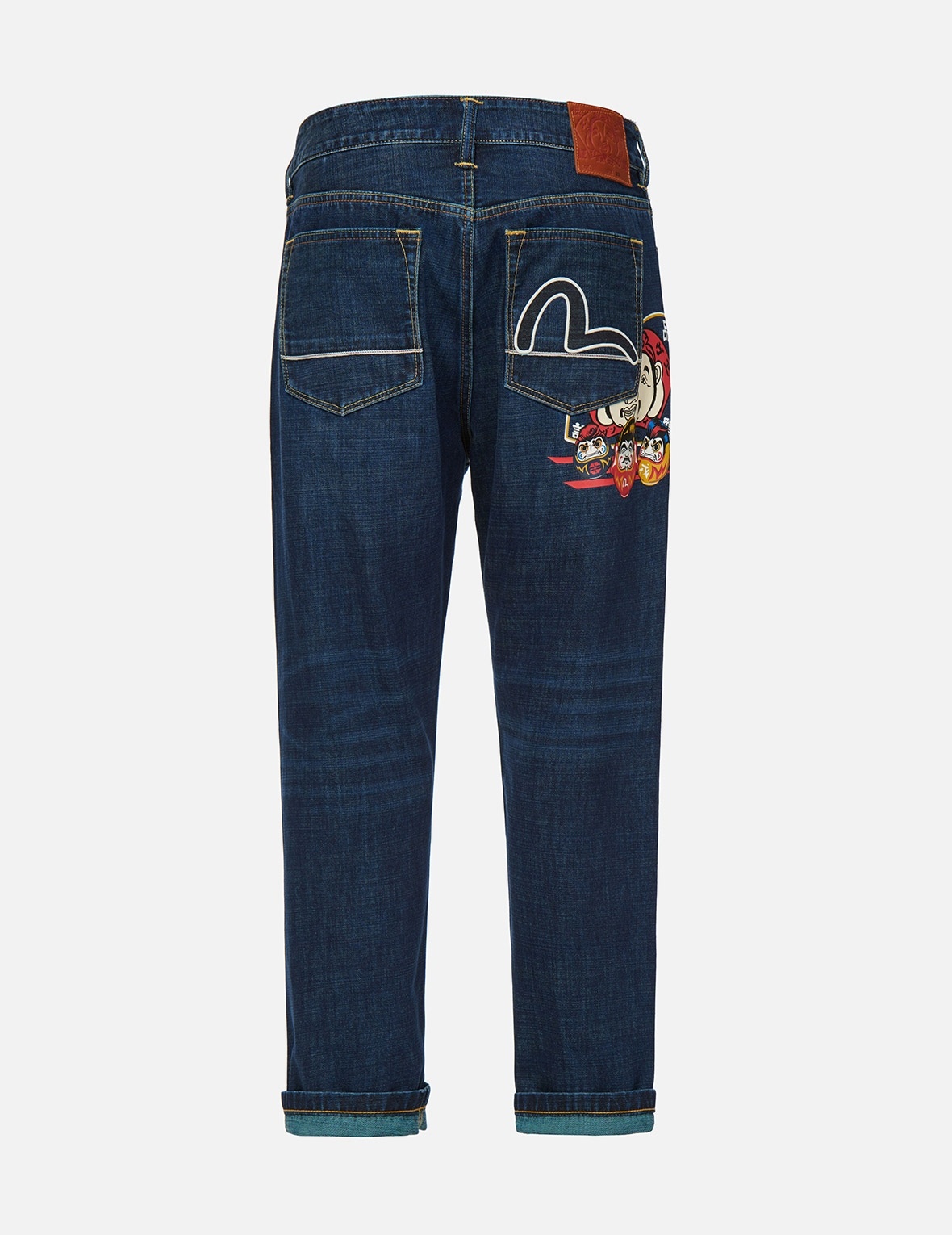 GODHEAD AND DARUMA STRAIGHT LEG JEANS - 2