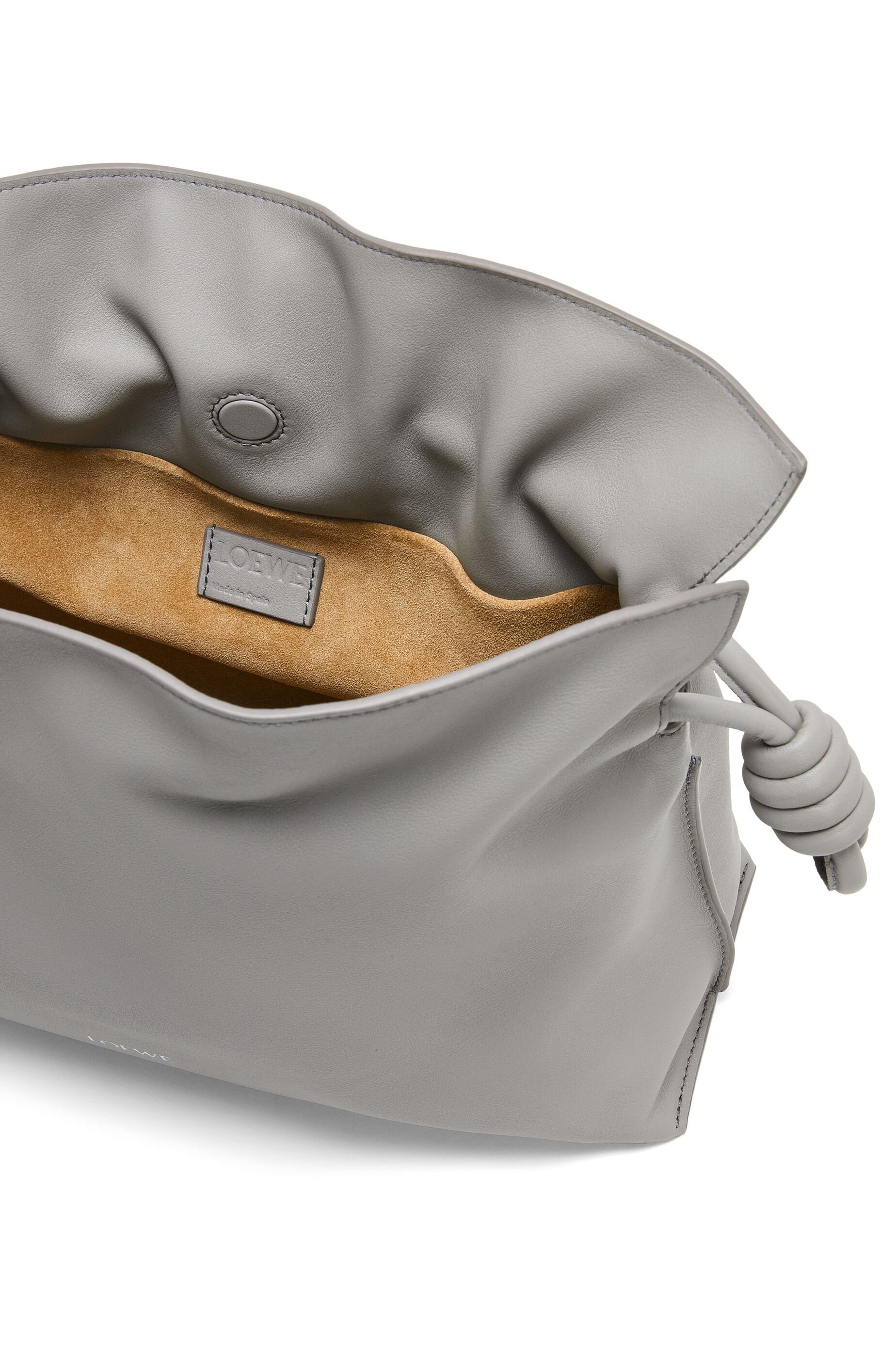 Flamenco clutch in nappa calfskin - 7