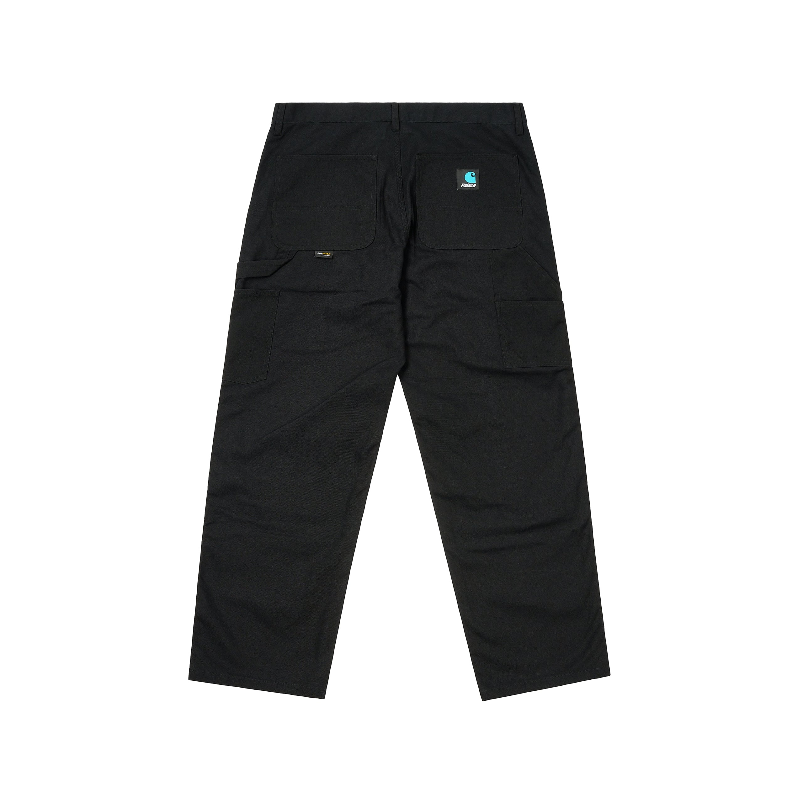 PALACE CARHARTT WIP DOUBLE KNEE PANT BLACK - 2