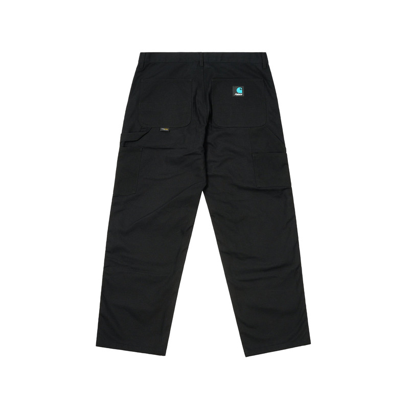 PALACE PALACE CARHARTT WIP DOUBLE KNEE PANT BLACK outlook