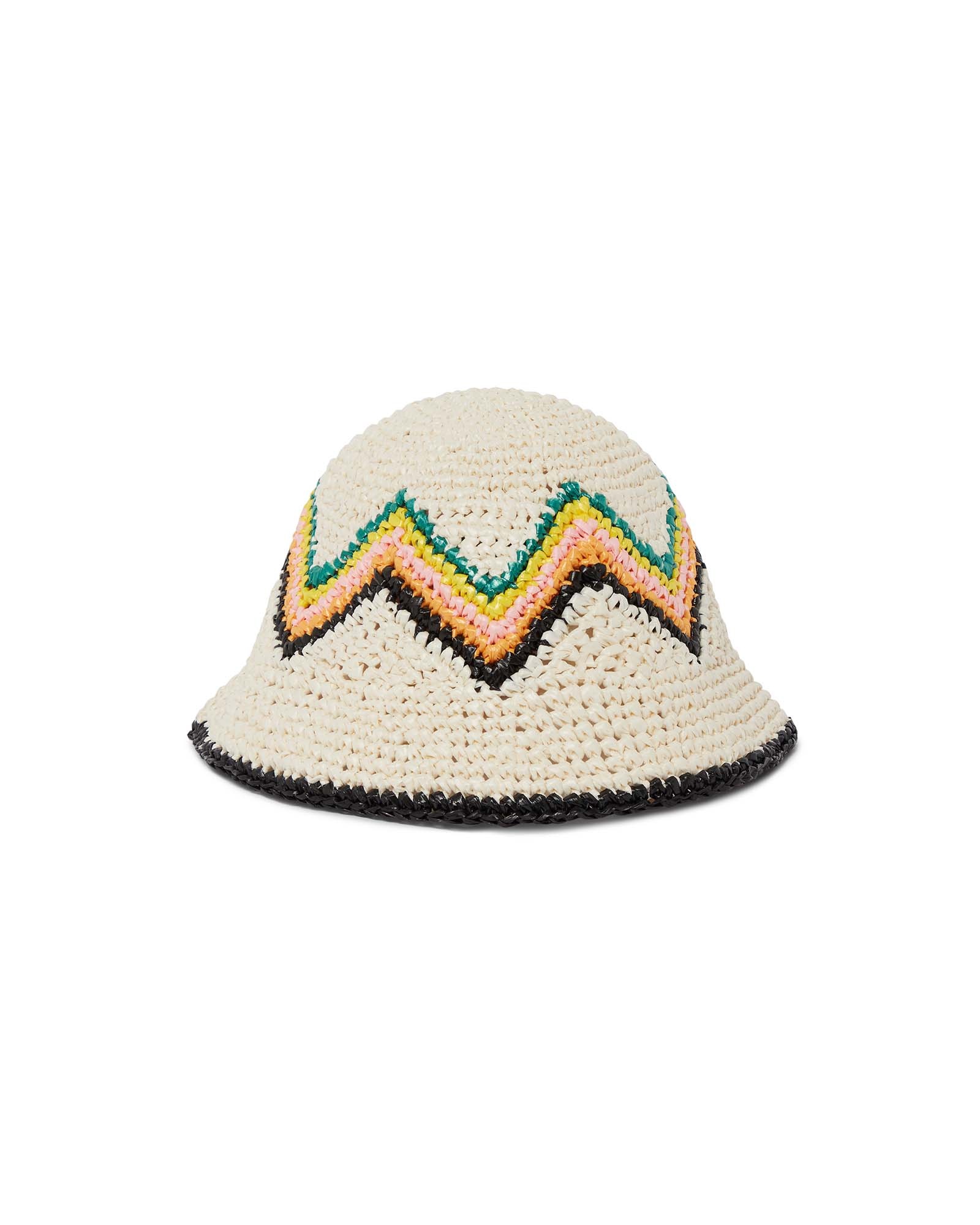 Raffia Crochet Hat - 2