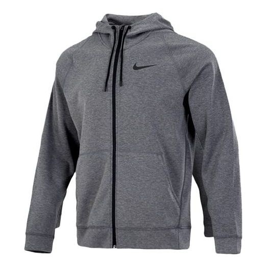 Nike As M Nk Dry Hd Fz Flc Project Full-length zipper Cardigan Training hoodie Jacket Gray CT6011-06 - 1