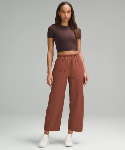 lululemon Lightweight Mid-Rise Barrel-Leg Cropped Pant outlook