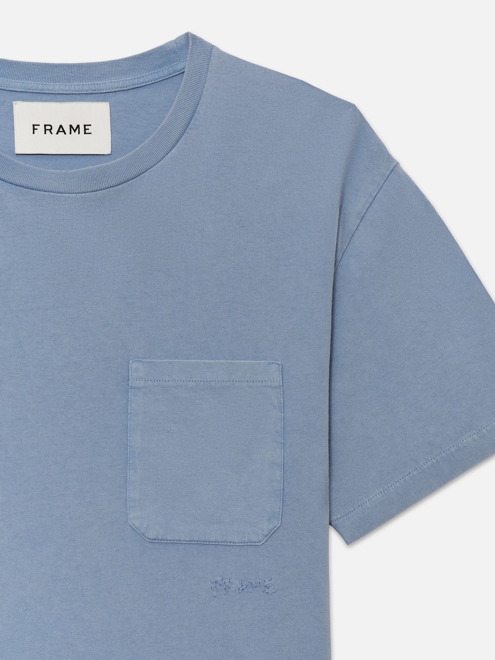 Vintage Tee in Vintage Light Blue - 2