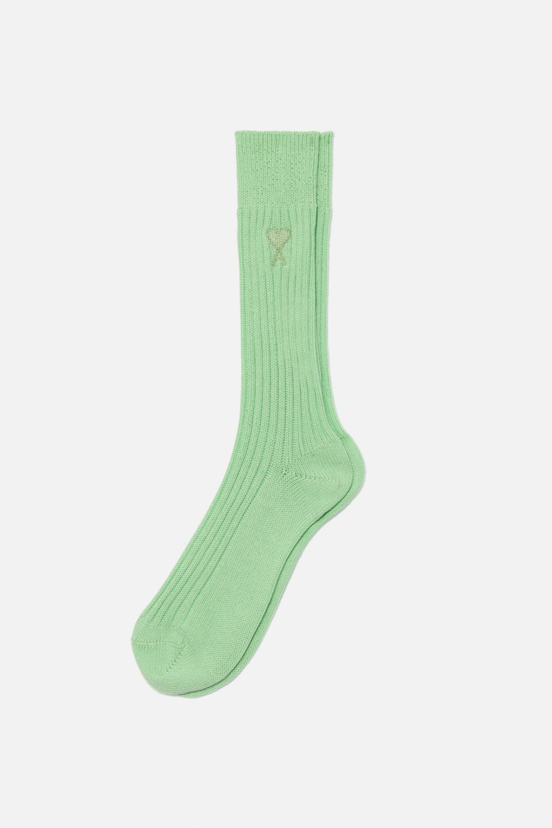 AMI Paris Ami De Coeur Plain Socks outlook