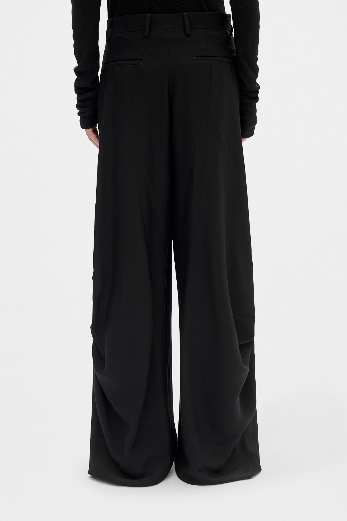 Odeta Draped Comfort Trousers - 3