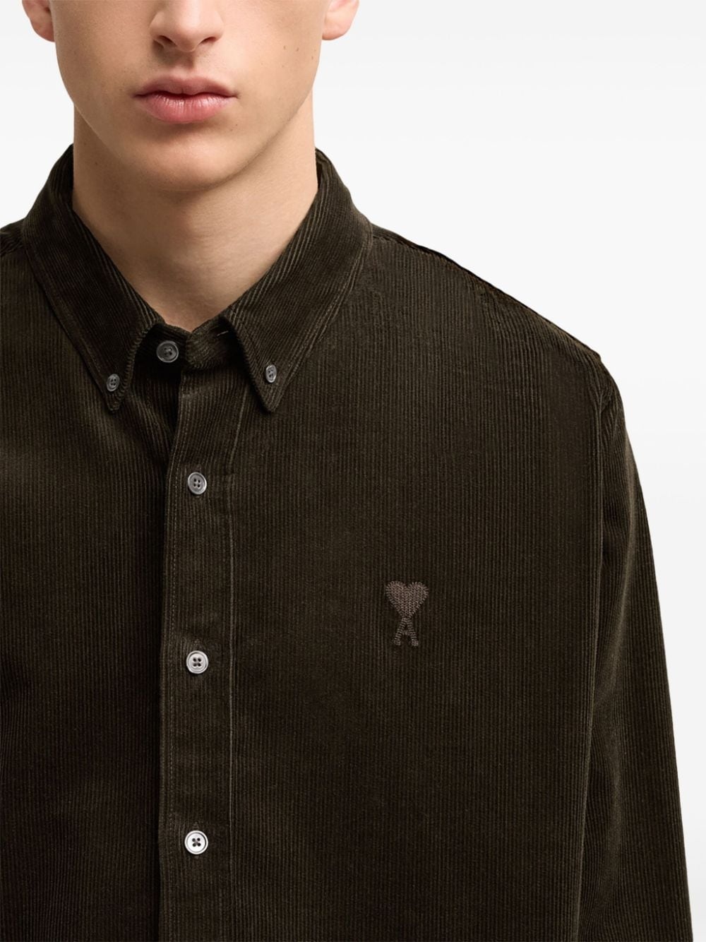 Ami de Coeur corduroy shirt - 6