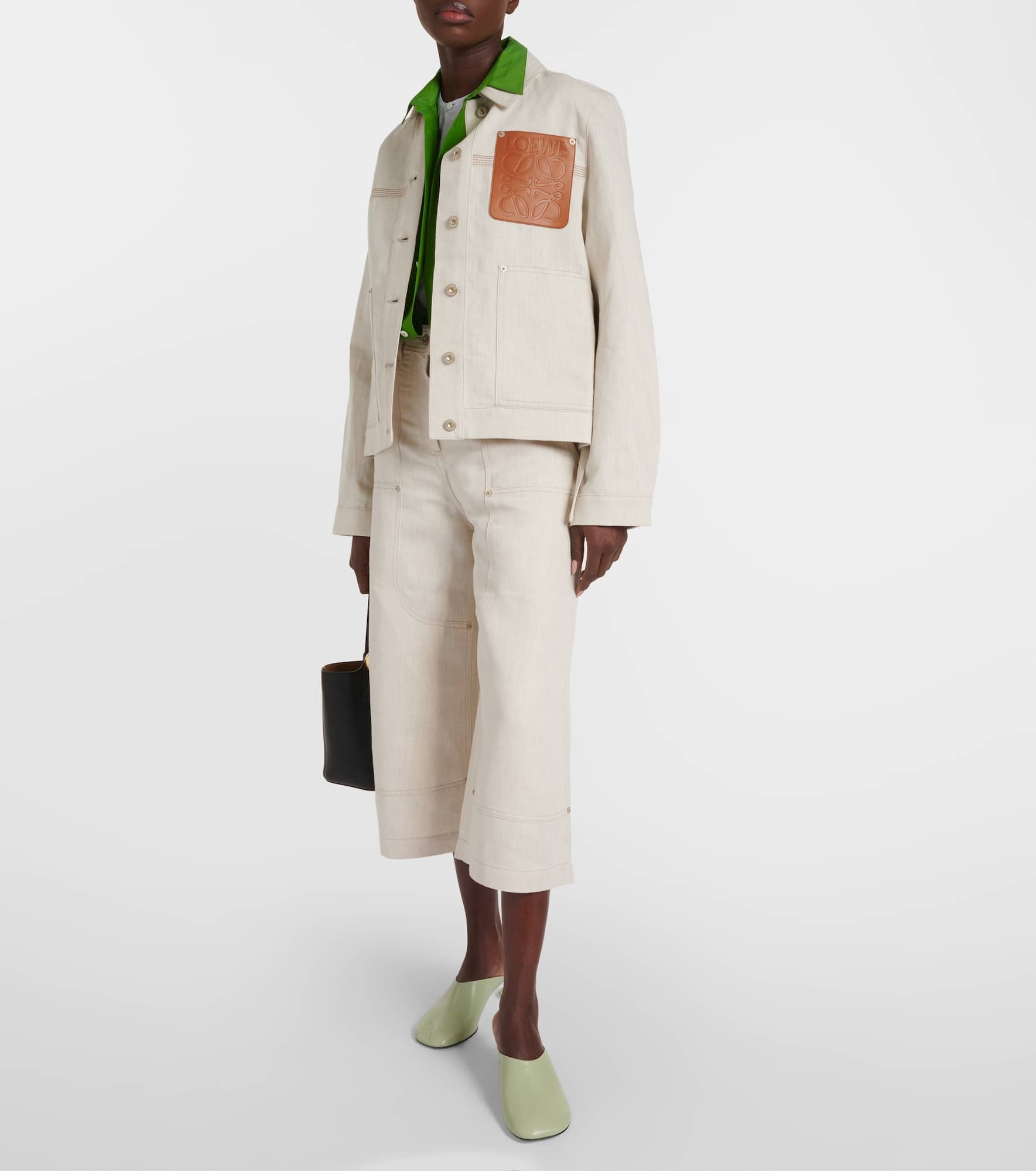 Cotton and linen jacket - 2
