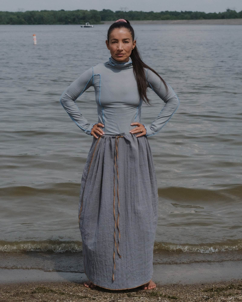 Max Skirt - Crinkle Linen 16