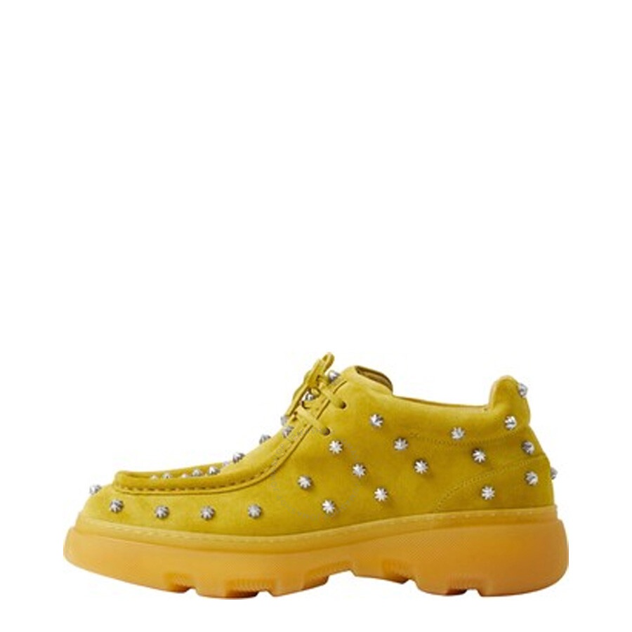 Burberry Creeper Studded Suede Boots - 2