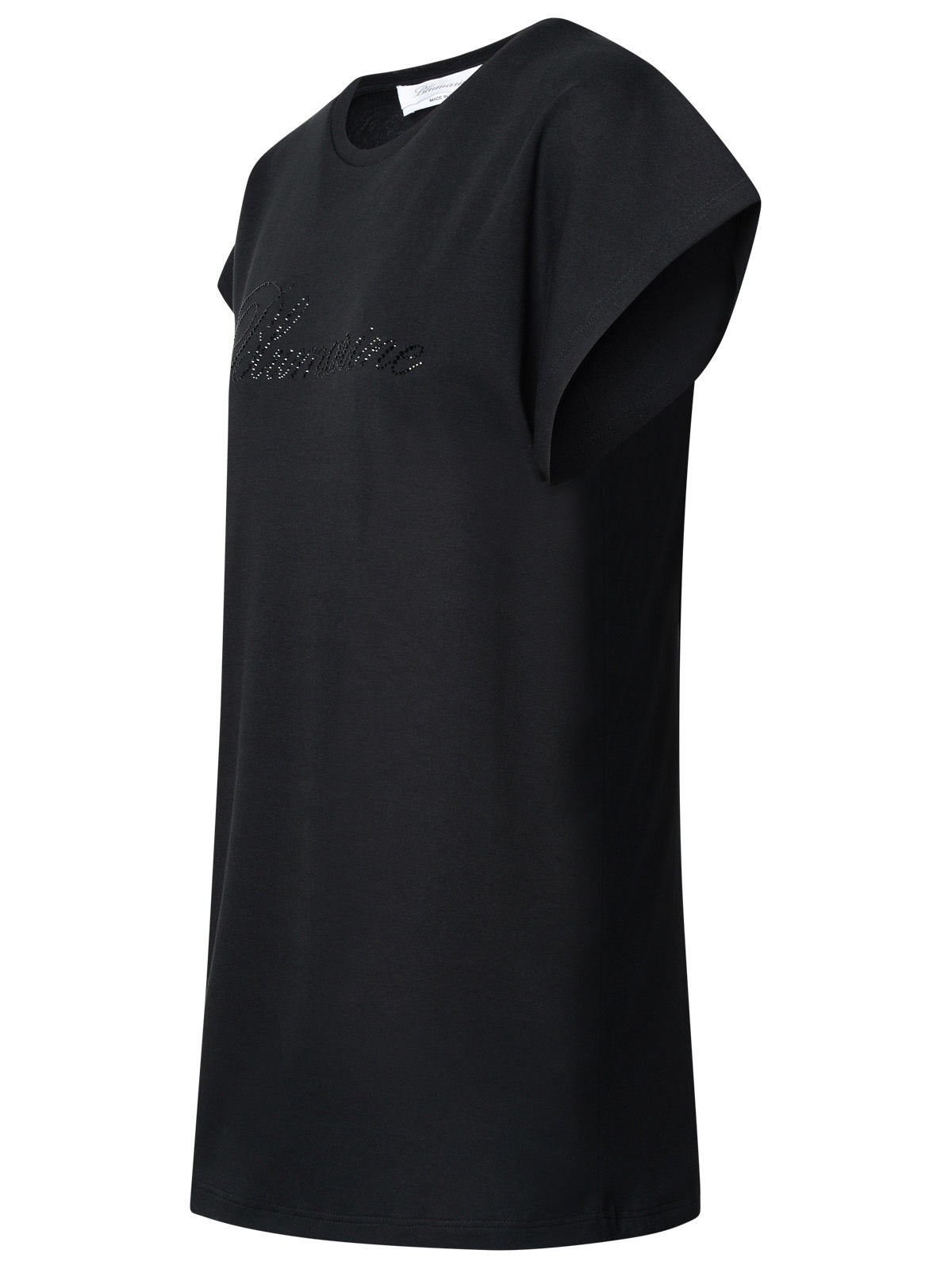 Blumarine Blumarine Woman Black Cotton T-Shirt | luosophy