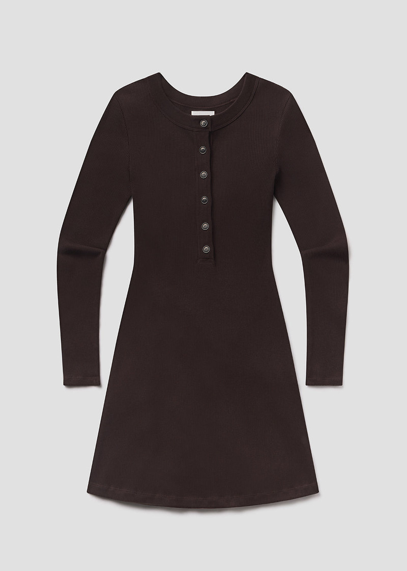 Nali Mini Dress In Chocolate 1