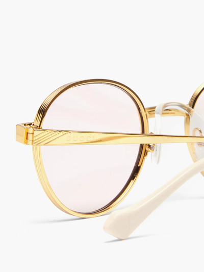 GUCCI Round metal sunglasses outlook