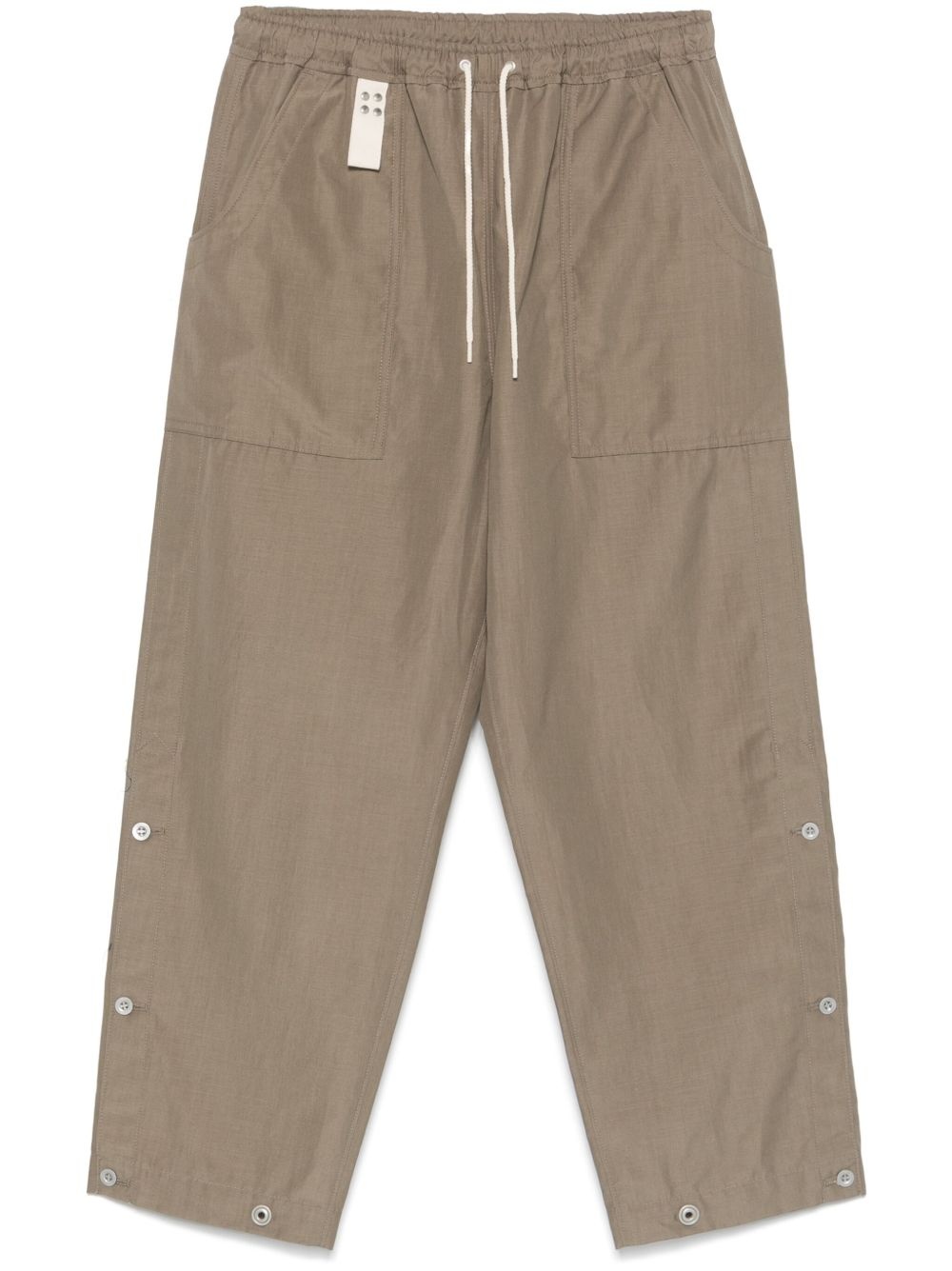 drawstring trousers - 1
