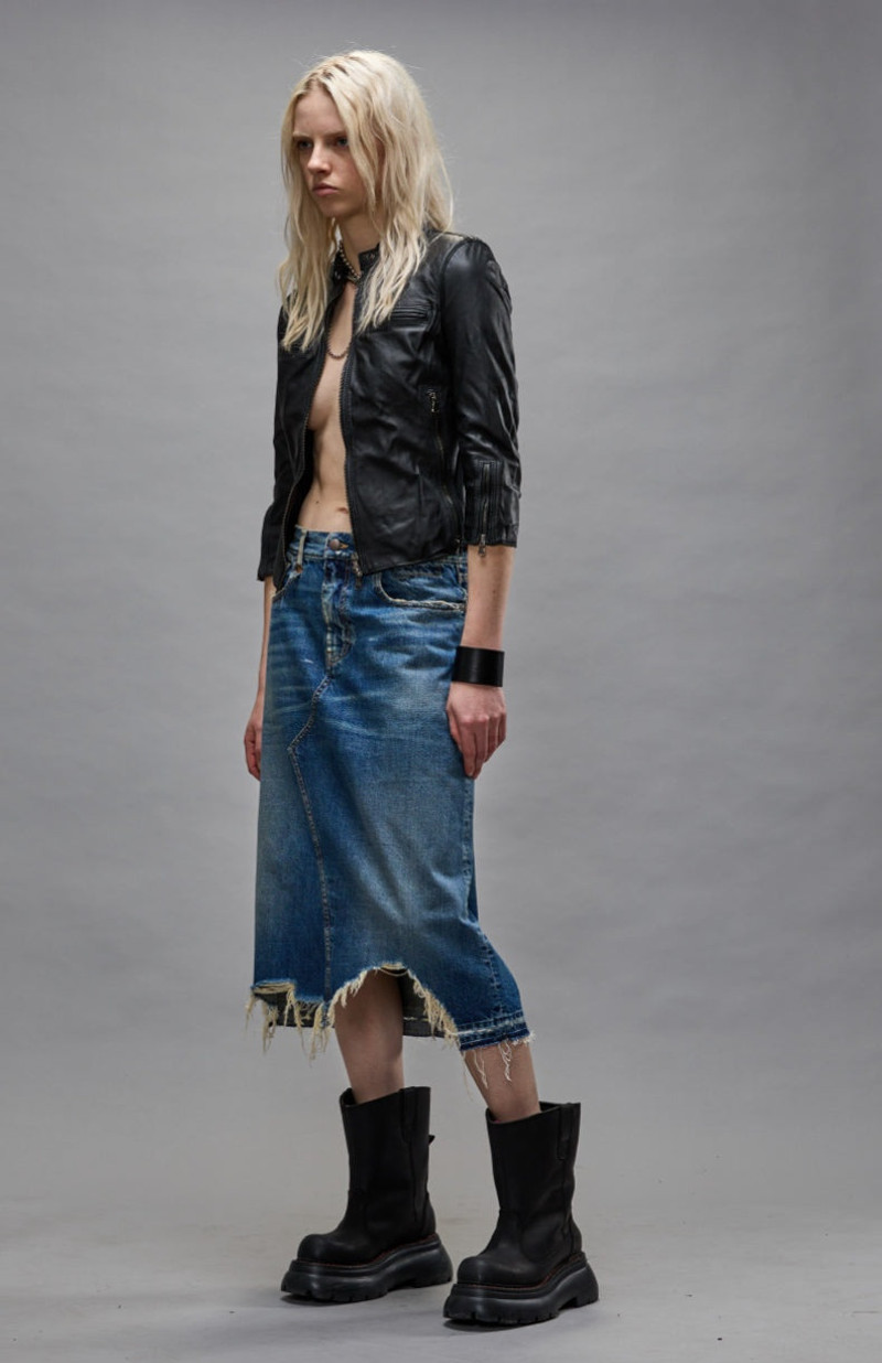 JESSE SKIRT - GARNET BLUE 6