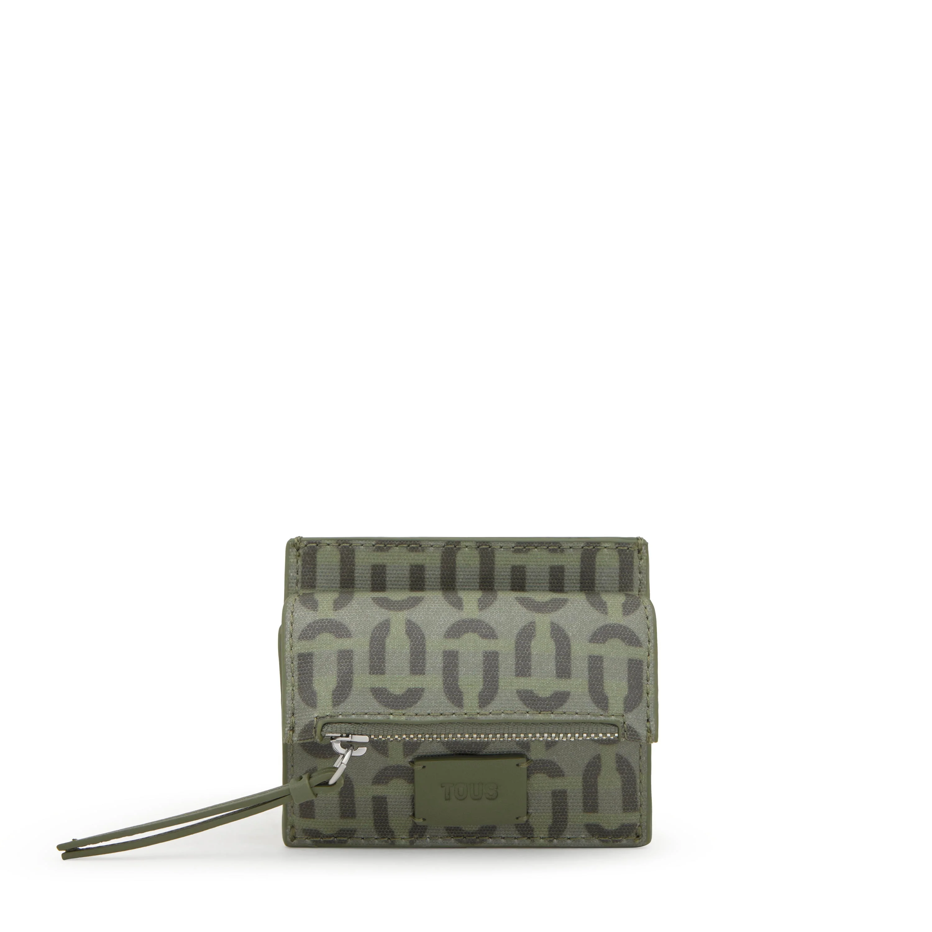 Khaki-colored Change purse-cardholder TOUS Double Way Manifesto - 1