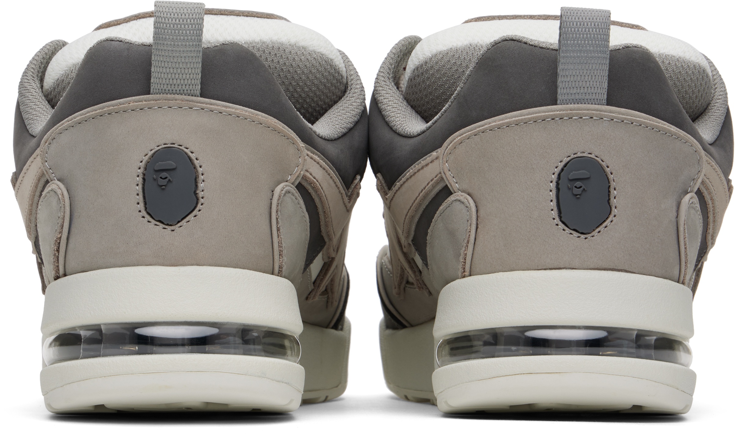 Gray & White FLIP STA Sneakers - 2
