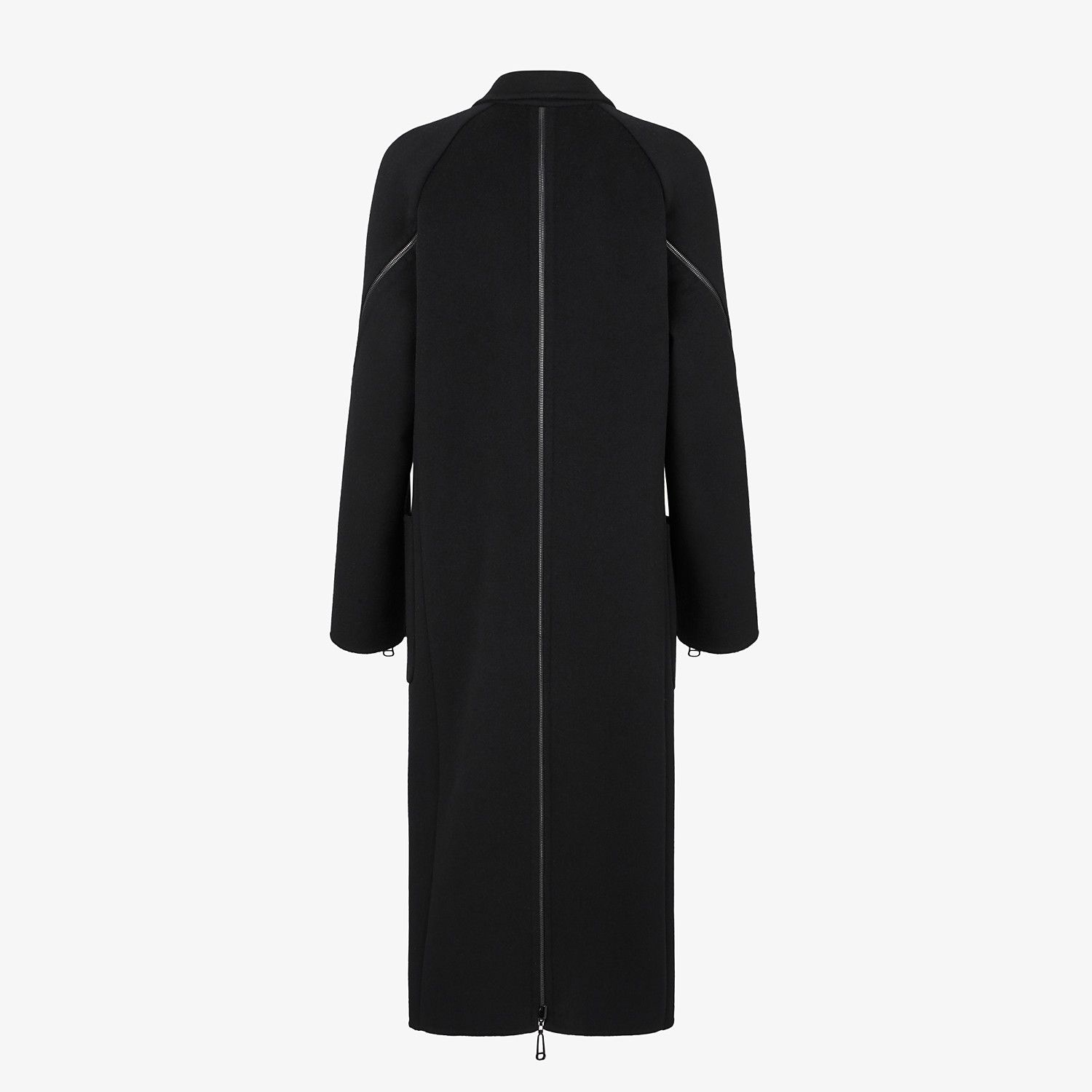 Black wool coat - 2