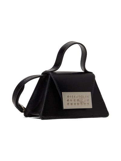 MM6 Maison Margiela Black Numeric Mini Crossbody Bag outlook