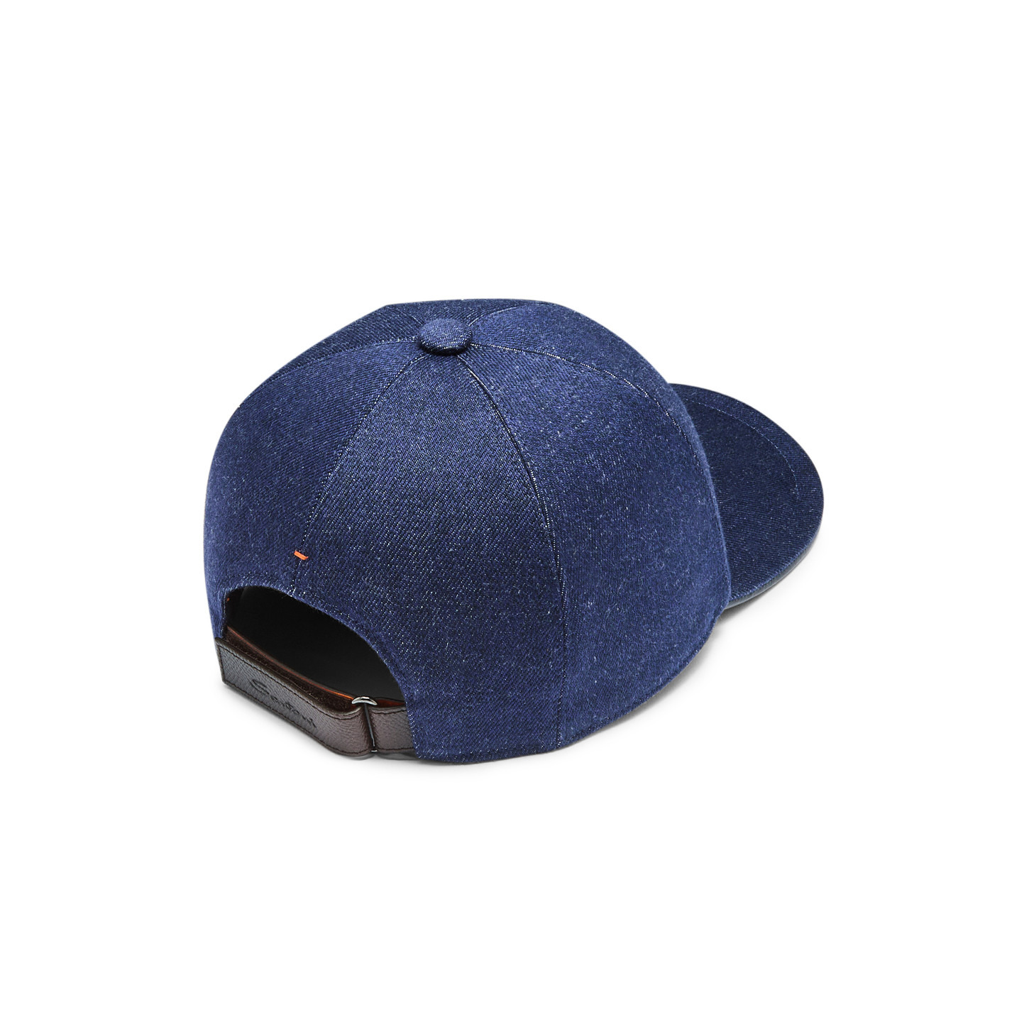 Men's blue cotton baseball cap - 4