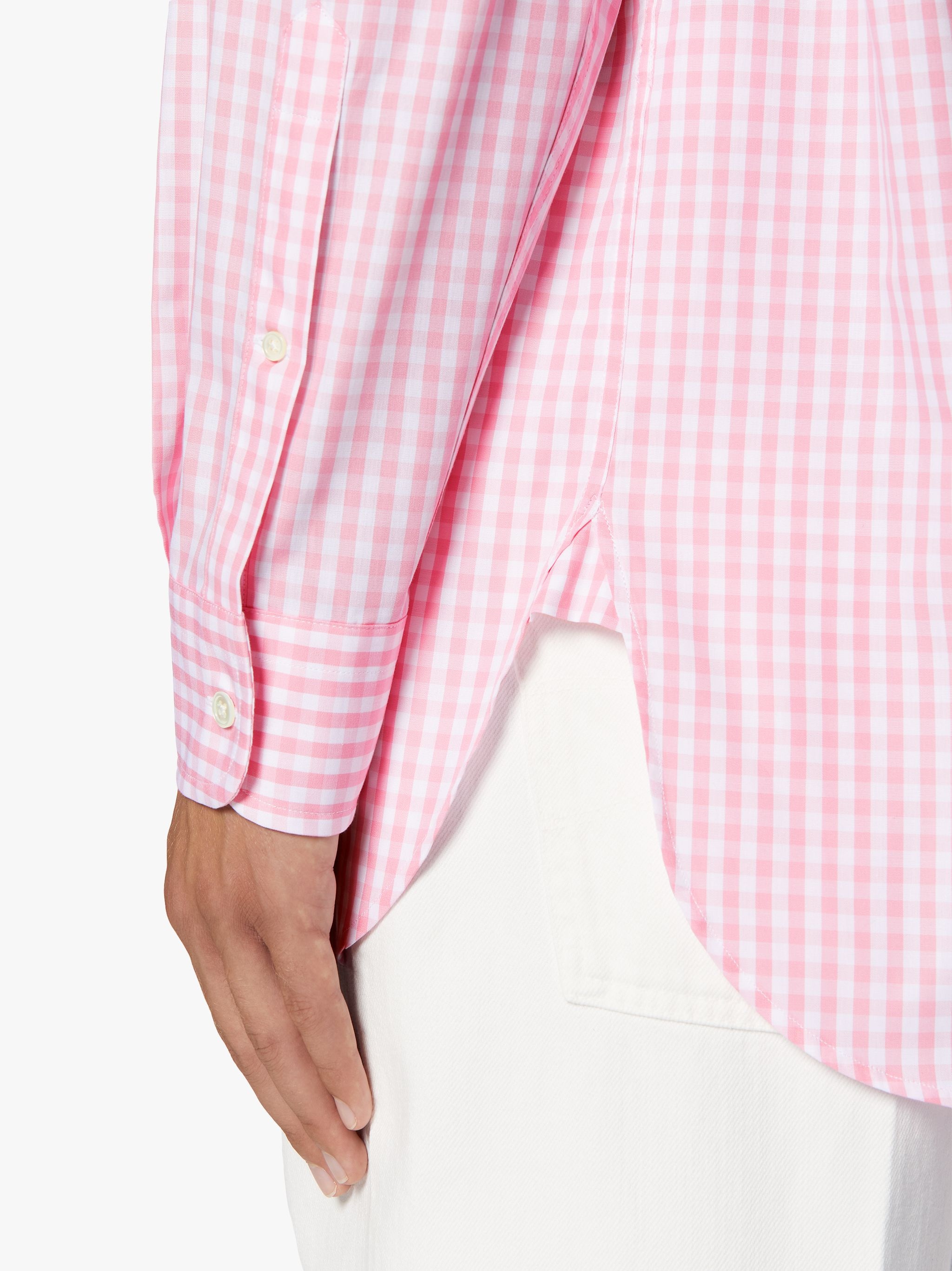 BLOOMSBURY PINK CHECK COTTON SHIRT | GSC-107 - 6