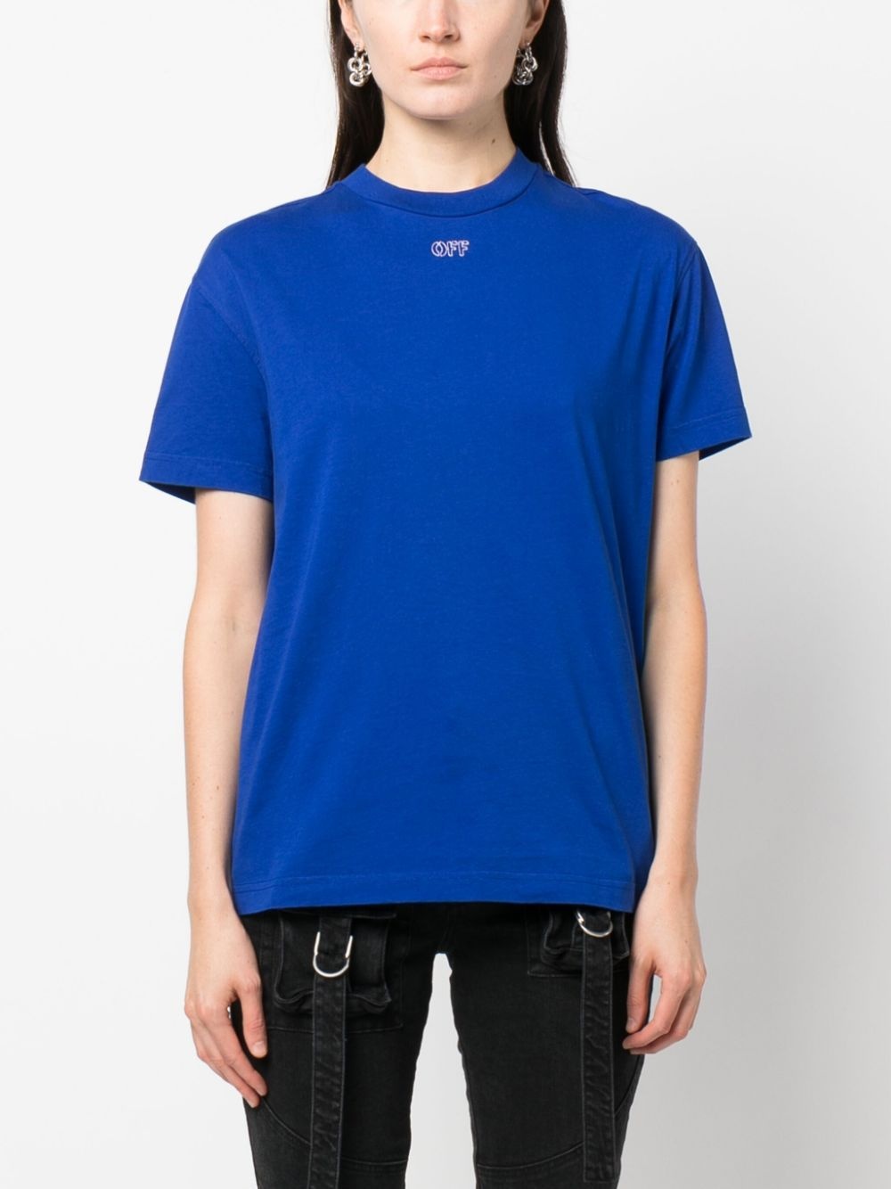 Arrows-print cotton T-shirt - 3