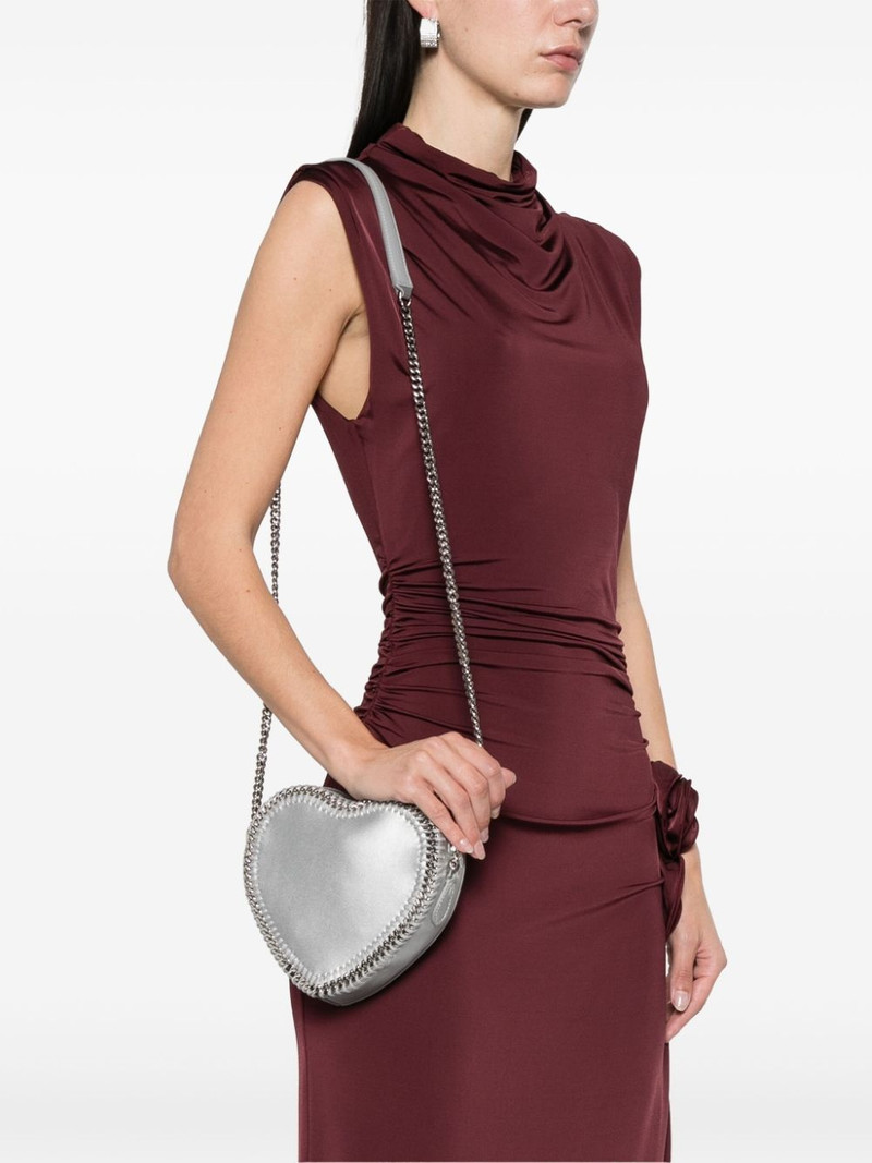 Stella McCartney Falabella Heart cross body bag outlook
