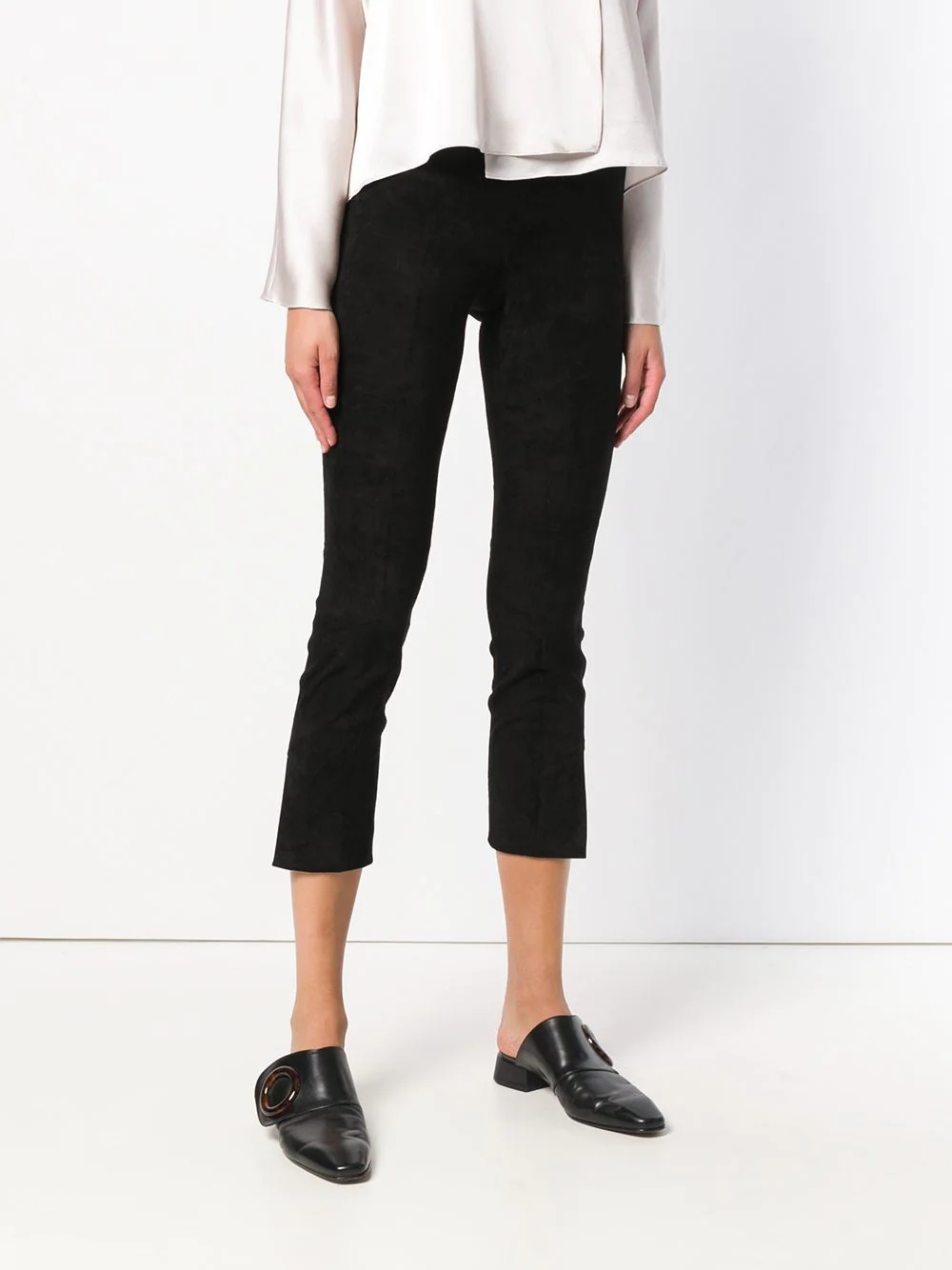 cropped skinny trousers - 3