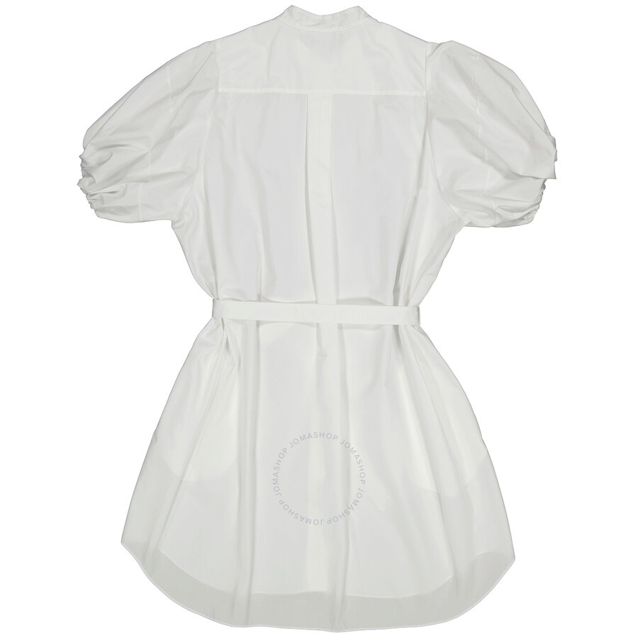 Stella McCartney White Organic Cotton-poplin Anastasia Shirt Dress - 4