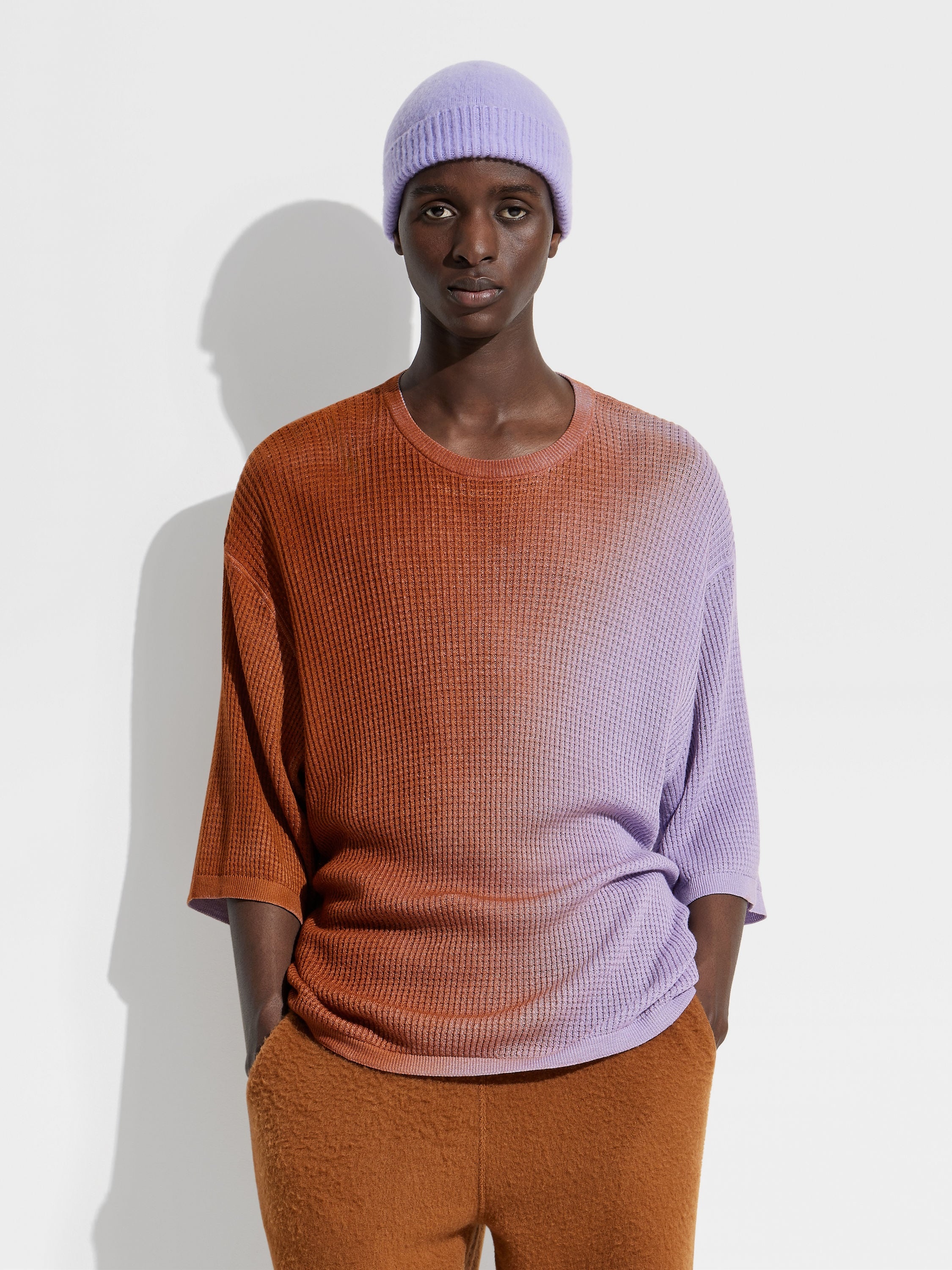 【関税込み】ZEGNA × The Elder Statesman Tシャツ ZEGNA ZEGNA X THE ELDER STATESMAN COTTON AND CASHMERE T