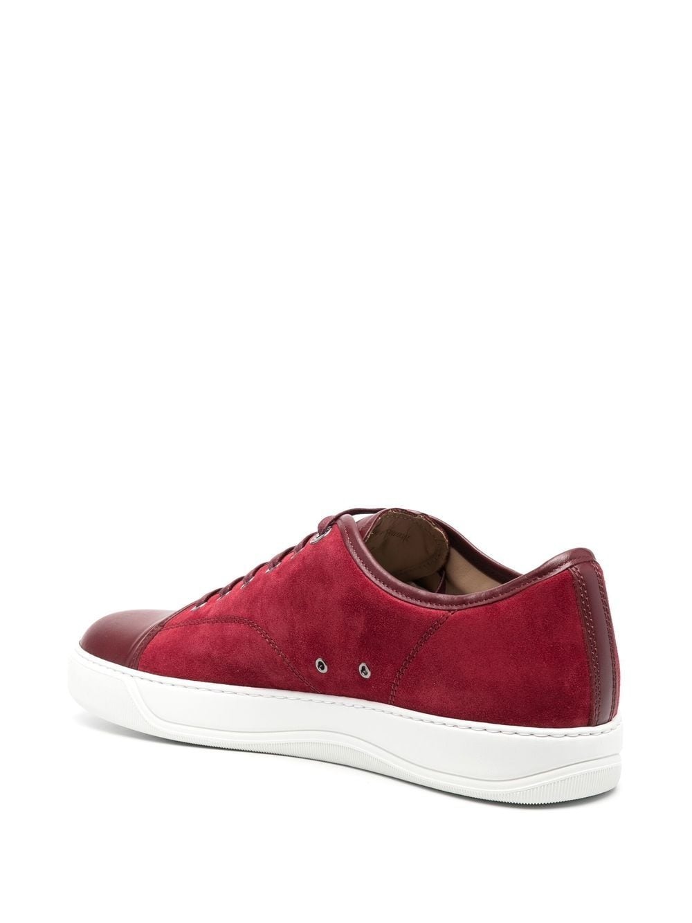 DBB1 panelled leather low-top sneakers - 3