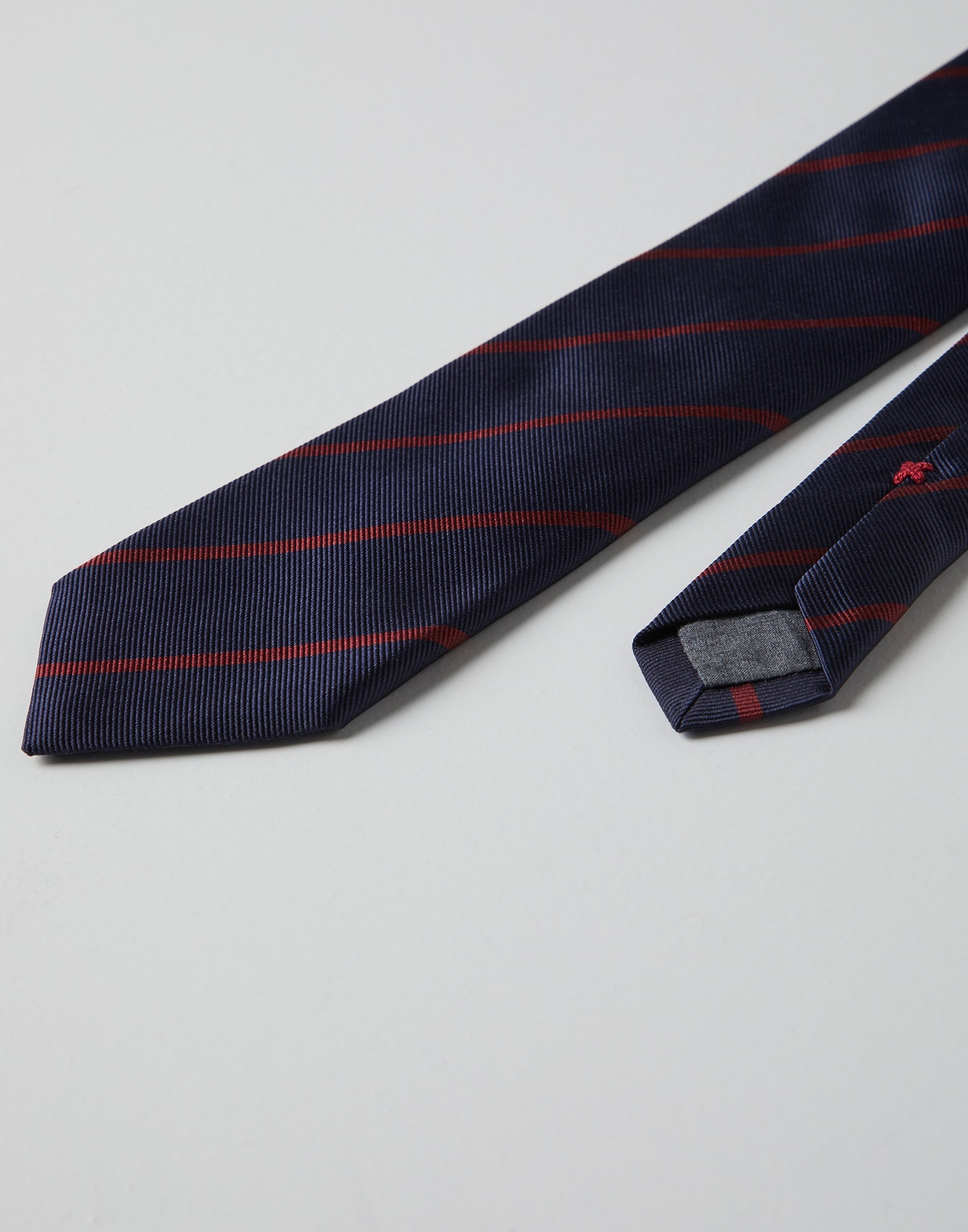 Striped silk twill tie - 2