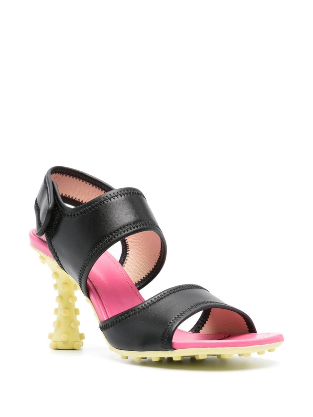 1000 Chiodi 85mm colour-block sandals - 2