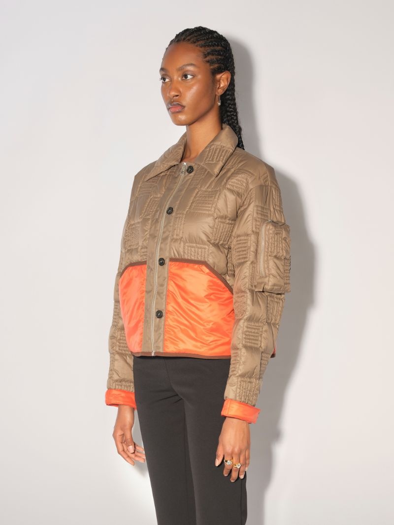 MONOGRAM QUILTED JACKET - 6