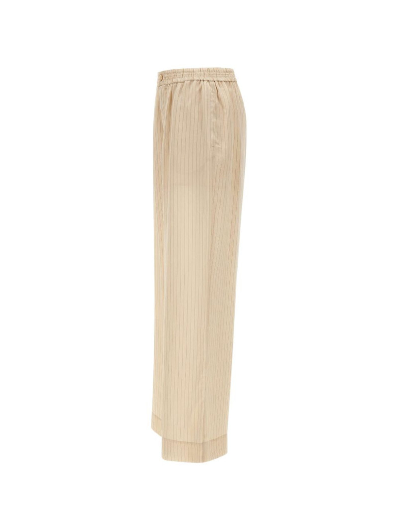 pinstripe elasticated trousers 3
