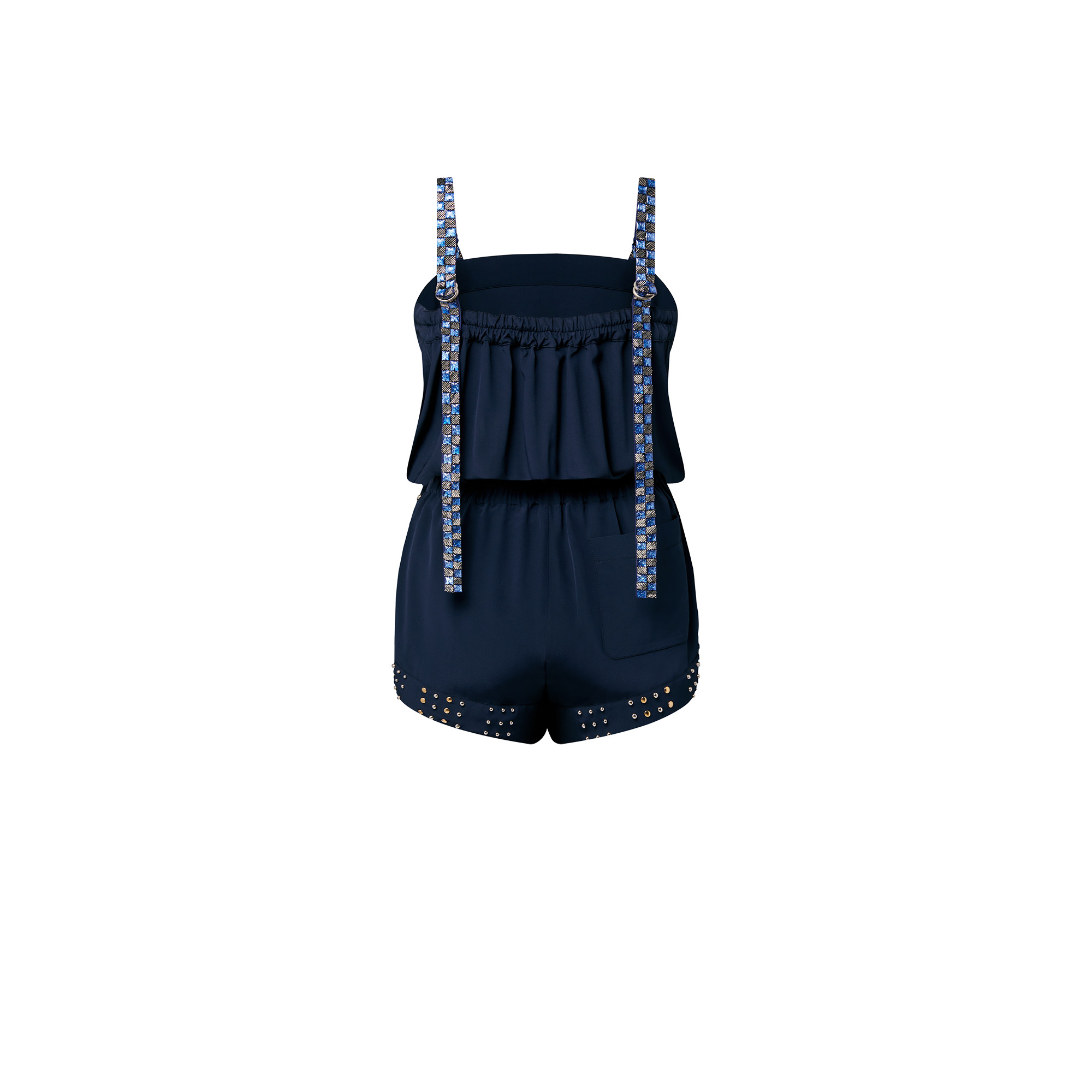 Clous Trim Playsuit - 3