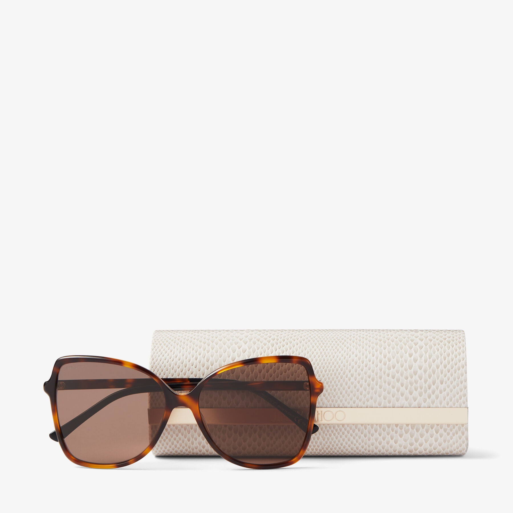 Fede
Dark Havana Round-Frame Sunglasses - 4