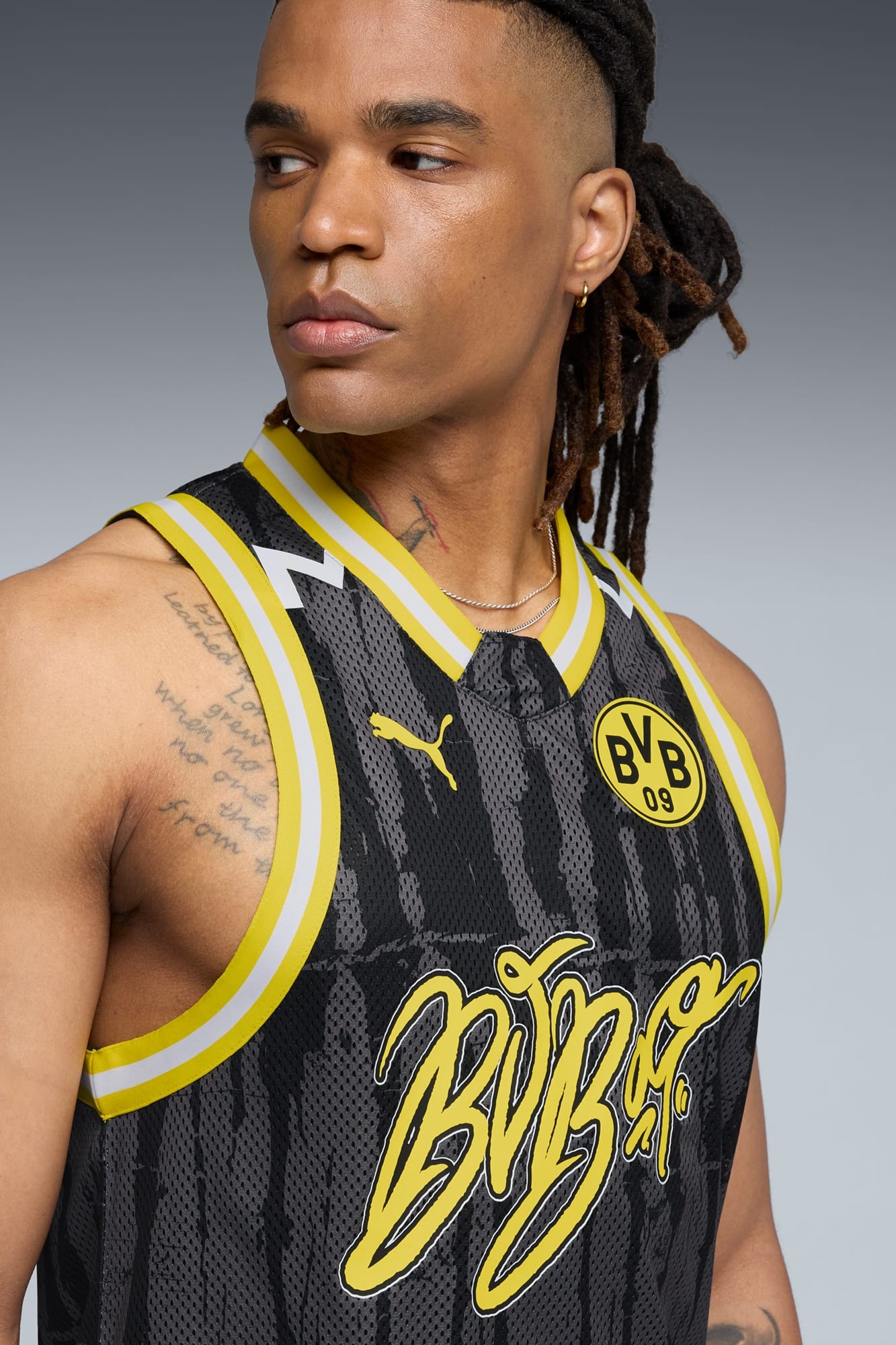 PUMA HOOPS x BVB Basketball Jersey Men - 4