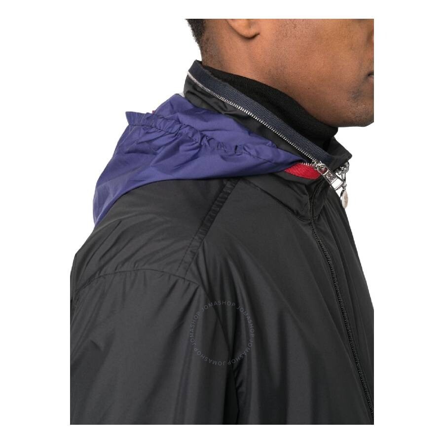 Moncler Black Farlak Hooded Jacket - 4