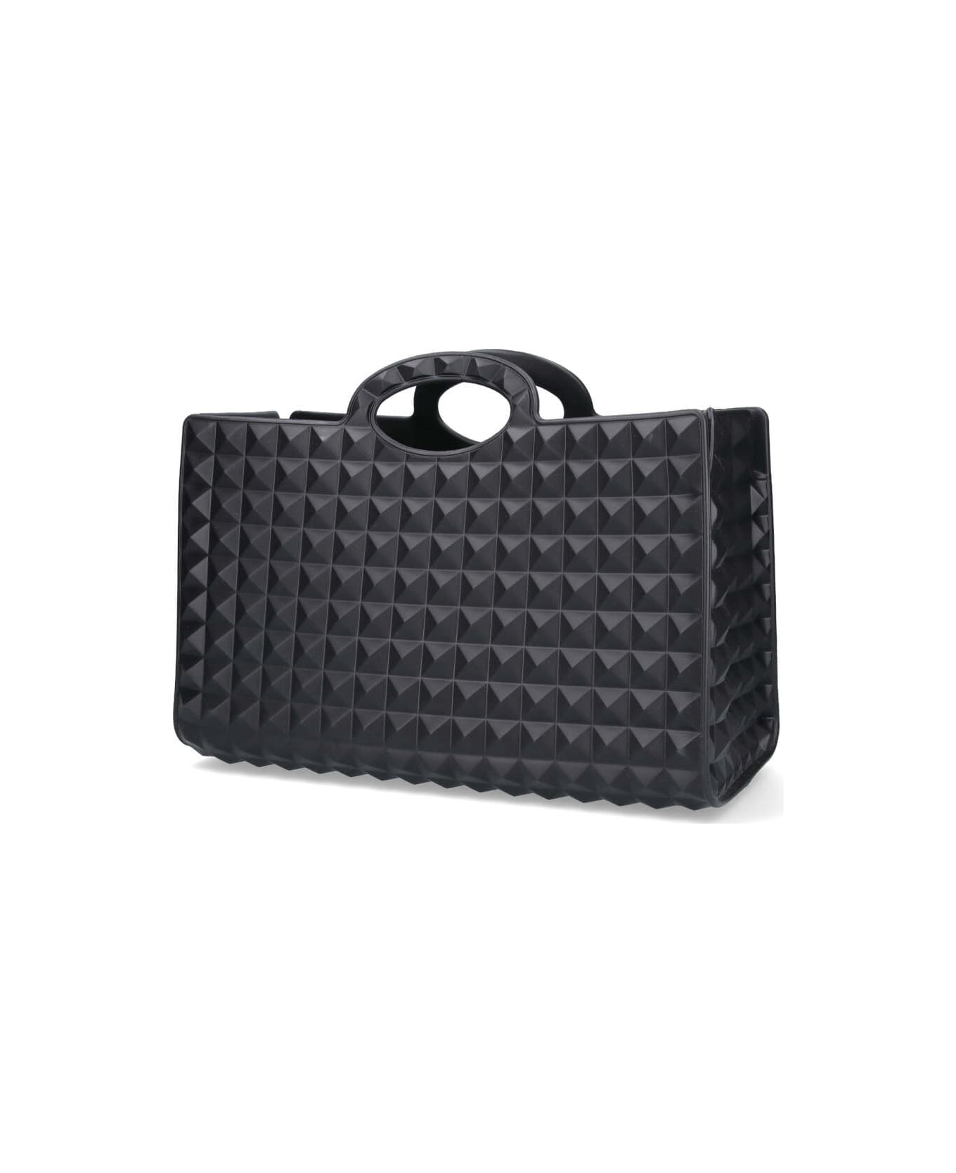 Valentino Garavani - Shopping Bag Le Troisieme Rubber - 2