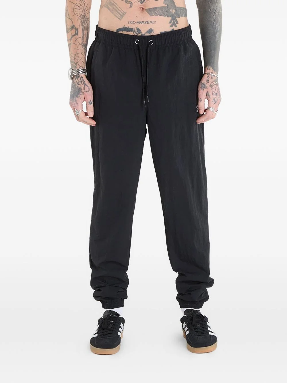 logo-print track pants - 1