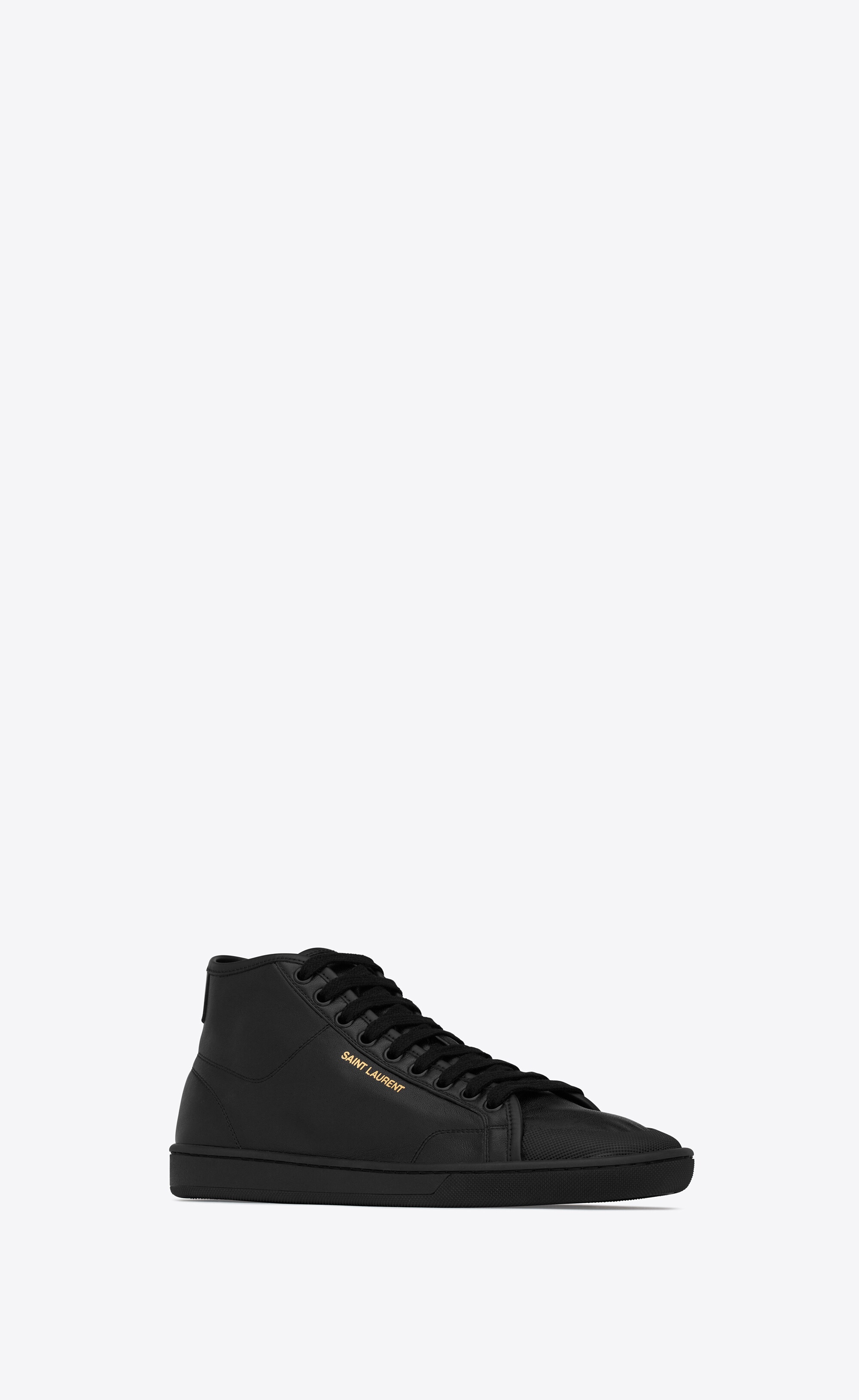 court classic sl/39 mid-top sneakers in leather - 4
