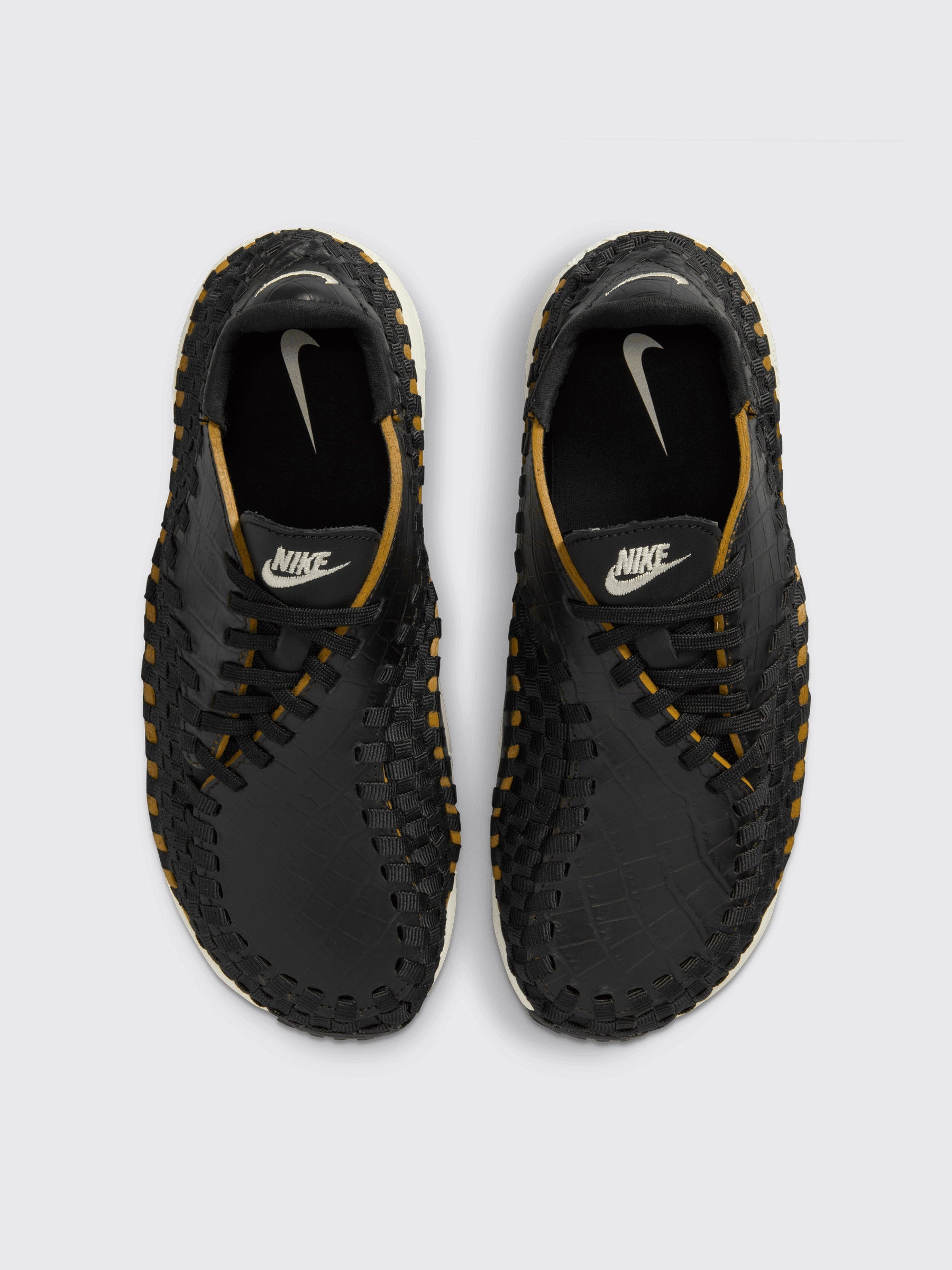 NIKE W AIR FOOTSCAPE WOVEN PREMIUM BLACK / PALE IVORY - 6