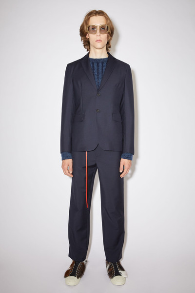 Acne Studios Classic suit jacket - Navy blue outlook