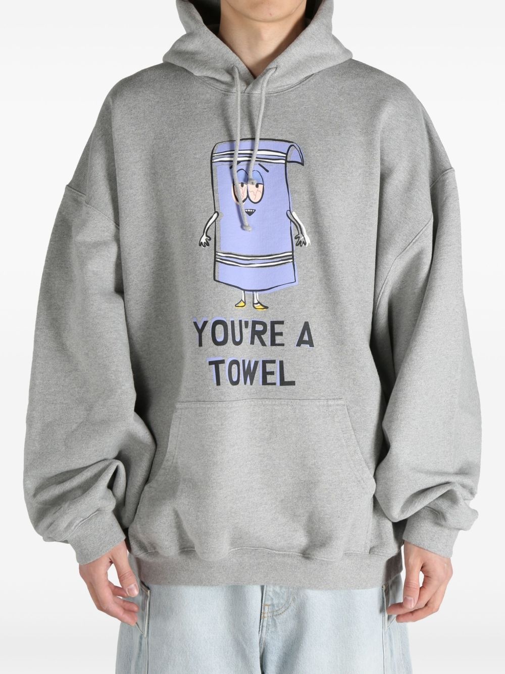 graphic-print hoodie - 2