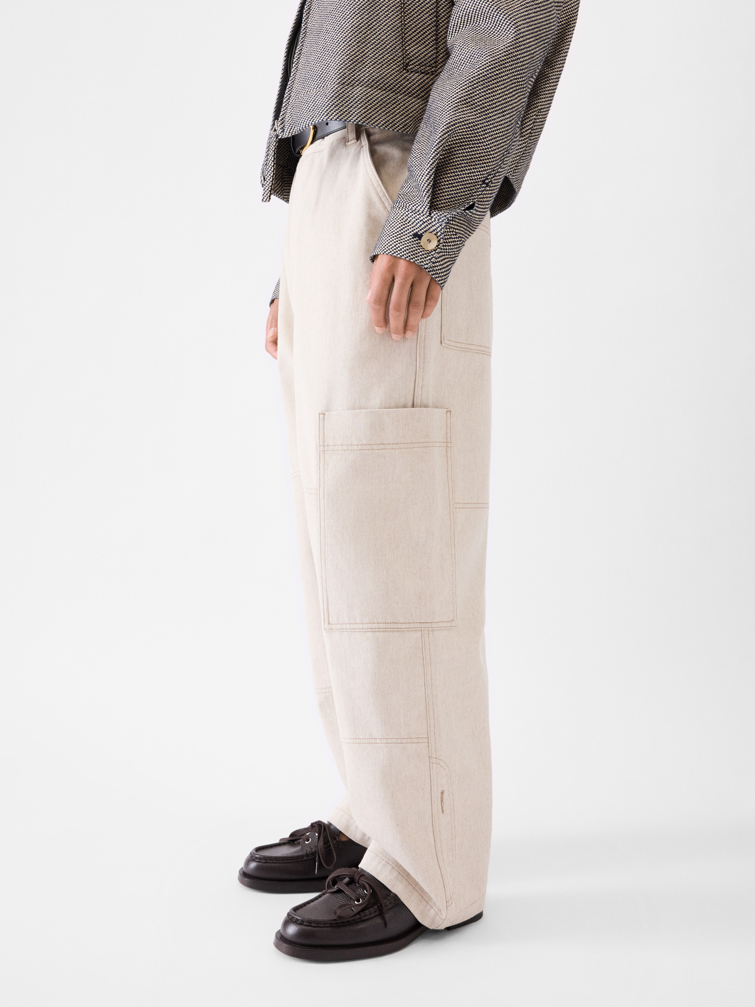 The Carré de-Nîmes denim cargo pants - 5