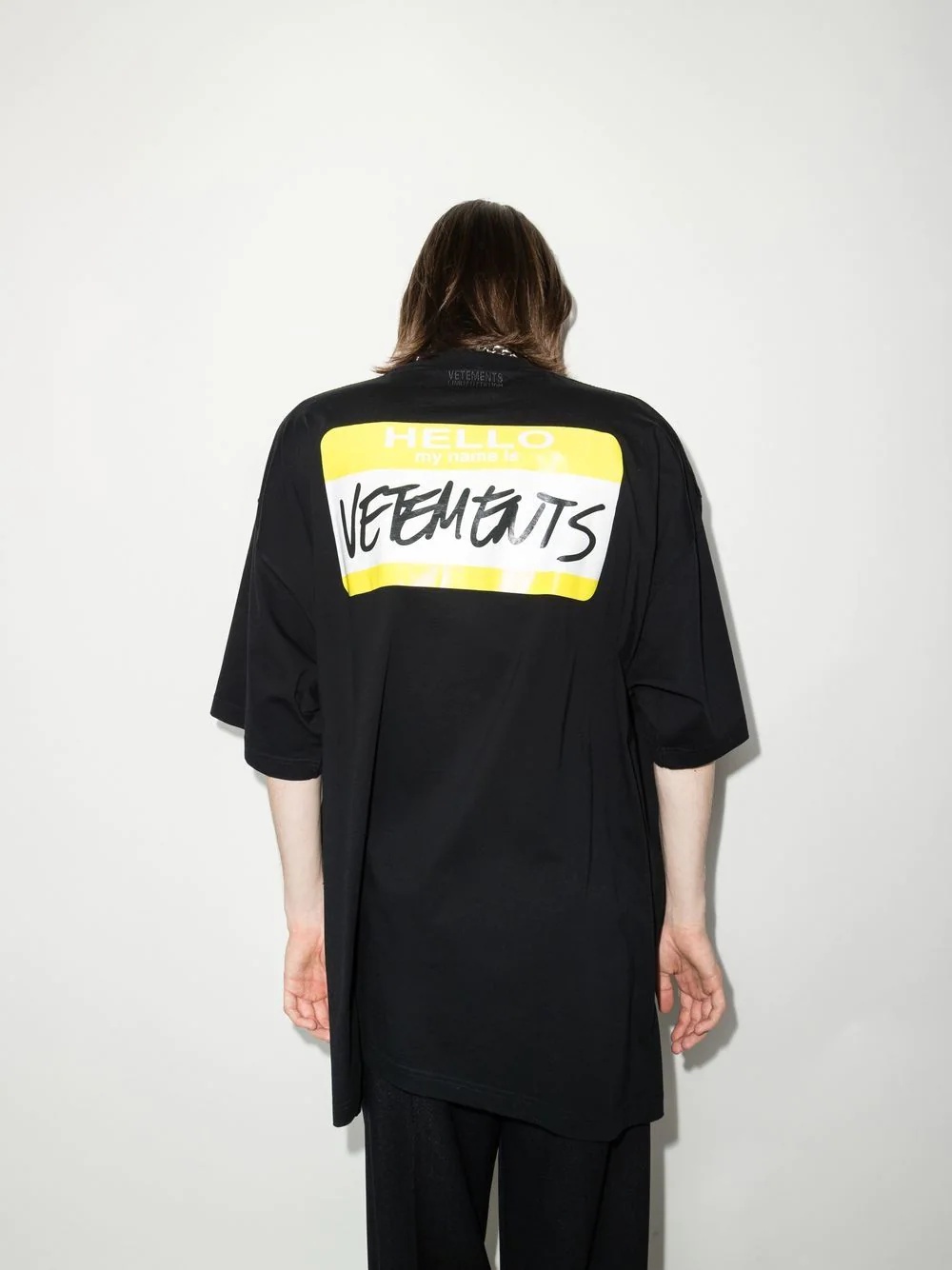 My Name Is Vetements print T-shirt - 3