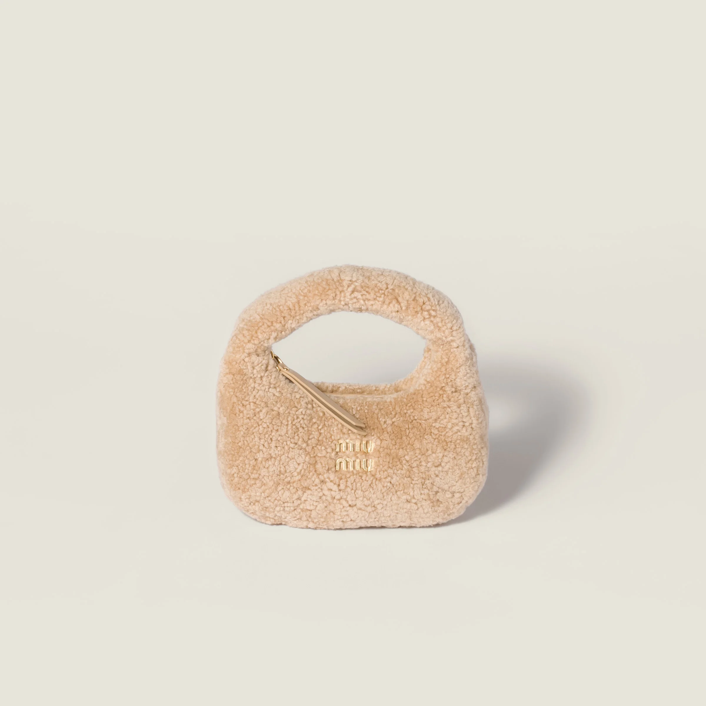 Wander shearling mini-bag - 1